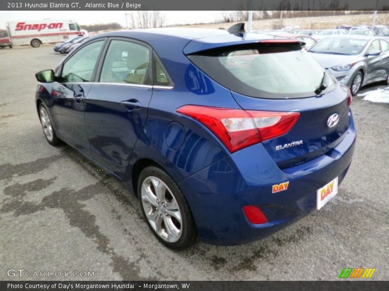 Atlantic Blue / Beige 2013 Hyundai Elantra GT