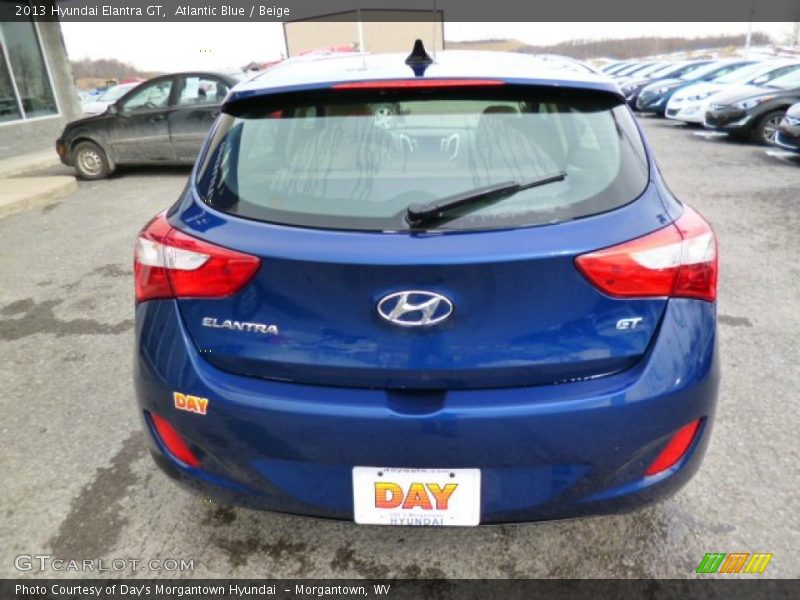 Atlantic Blue / Beige 2013 Hyundai Elantra GT