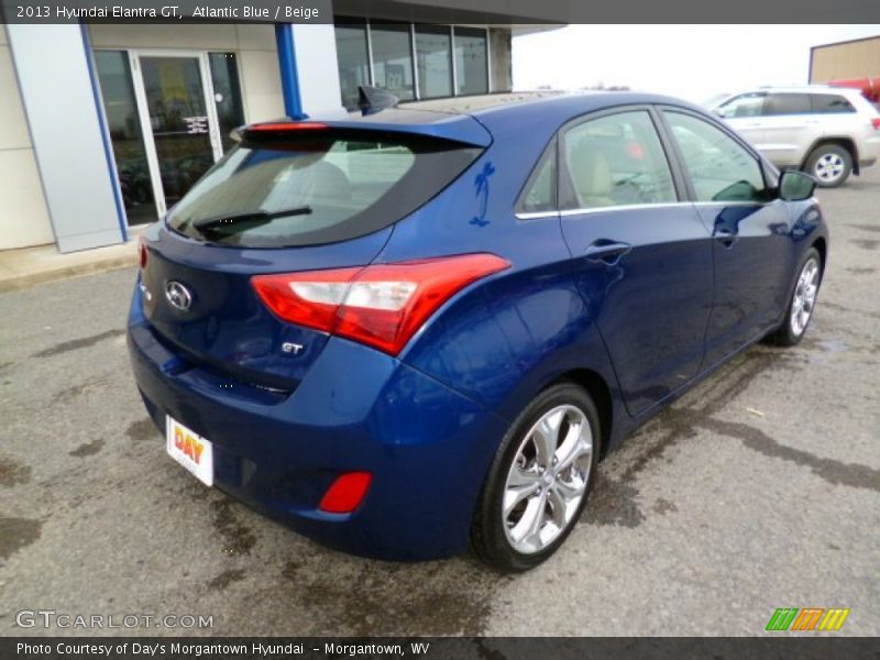 Atlantic Blue / Beige 2013 Hyundai Elantra GT