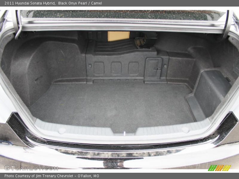 Black Onyx Pearl / Camel 2011 Hyundai Sonata Hybrid