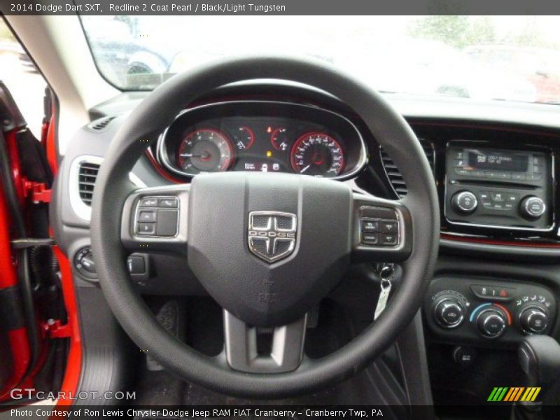 Redline 2 Coat Pearl / Black/Light Tungsten 2014 Dodge Dart SXT