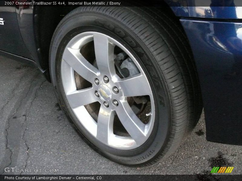 Imperial Blue Metallic / Ebony 2007 Chevrolet TrailBlazer SS 4x4