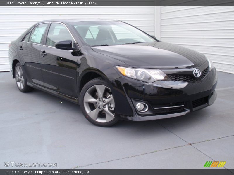 Attitude Black Metallic / Black 2014 Toyota Camry SE