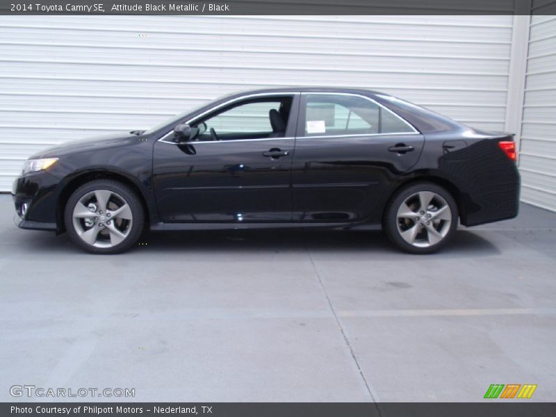 Attitude Black Metallic / Black 2014 Toyota Camry SE