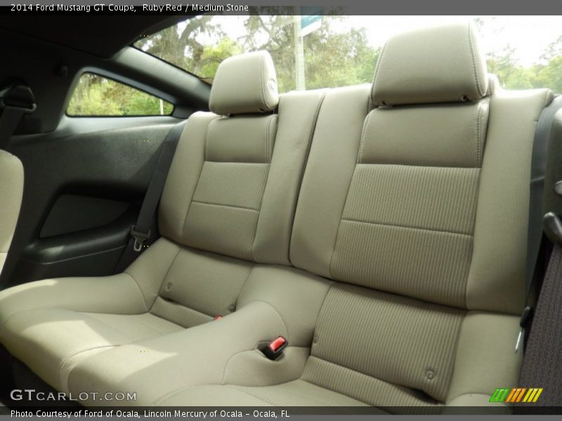 Ruby Red / Medium Stone 2014 Ford Mustang GT Coupe