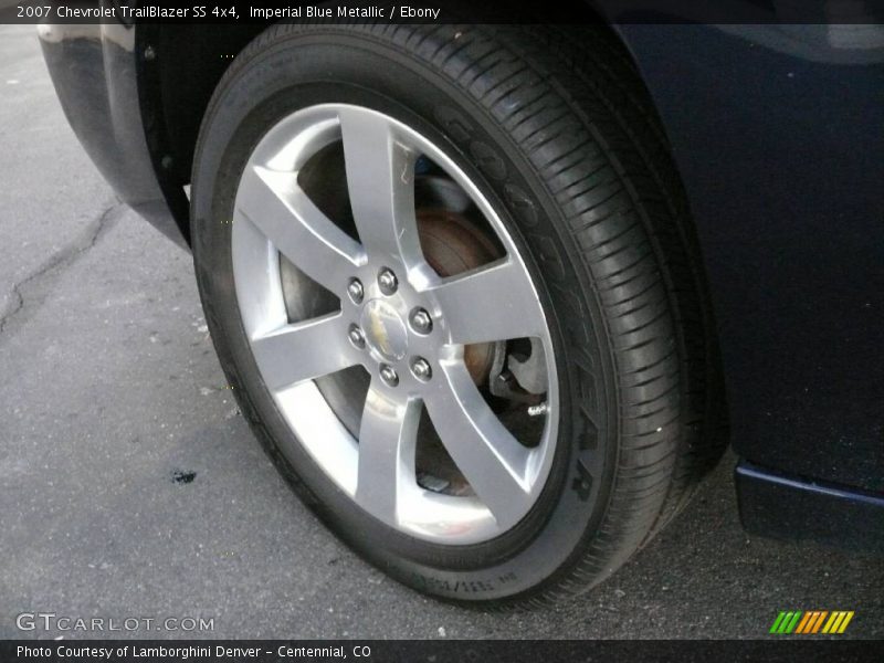 Imperial Blue Metallic / Ebony 2007 Chevrolet TrailBlazer SS 4x4