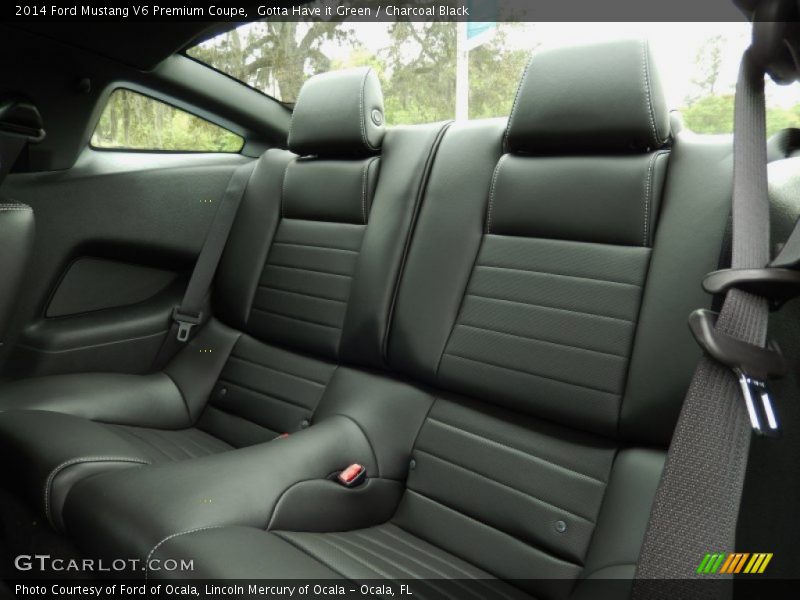 Gotta Have it Green / Charcoal Black 2014 Ford Mustang V6 Premium Coupe