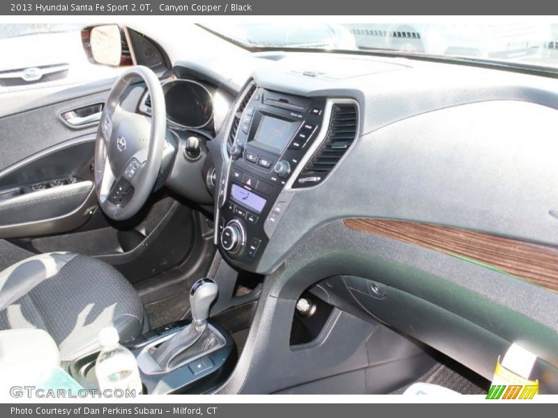 Canyon Copper / Black 2013 Hyundai Santa Fe Sport 2.0T