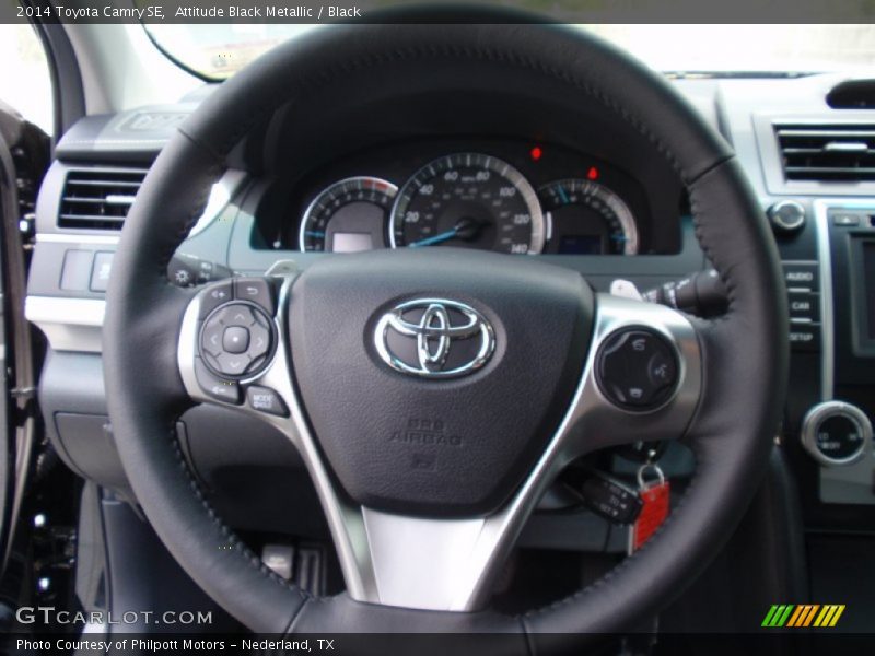 Attitude Black Metallic / Black 2014 Toyota Camry SE