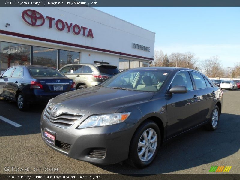Magnetic Gray Metallic / Ash 2011 Toyota Camry LE