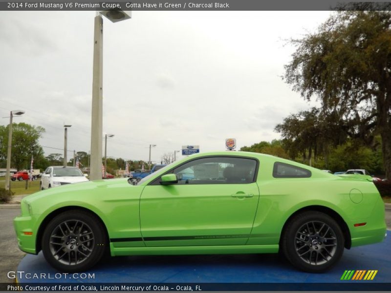  2014 Mustang V6 Premium Coupe Gotta Have it Green