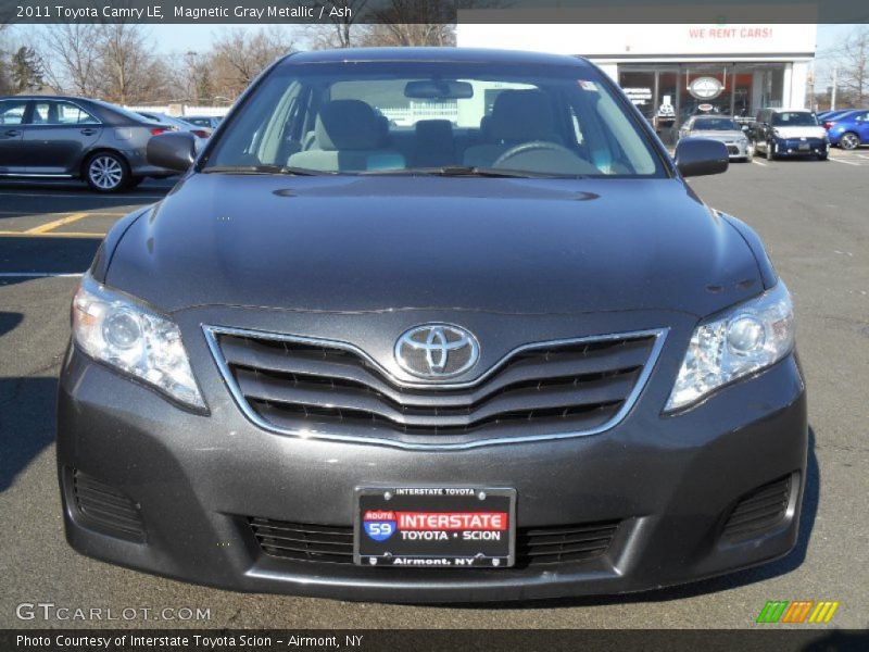 Magnetic Gray Metallic / Ash 2011 Toyota Camry LE