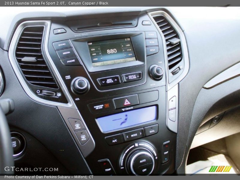 Canyon Copper / Black 2013 Hyundai Santa Fe Sport 2.0T