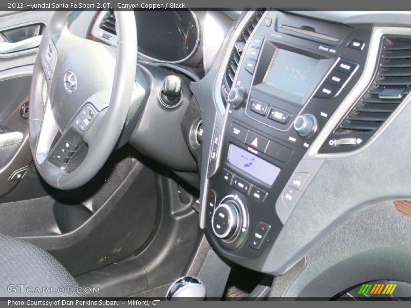 Canyon Copper / Black 2013 Hyundai Santa Fe Sport 2.0T