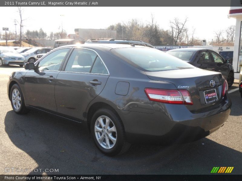 Magnetic Gray Metallic / Ash 2011 Toyota Camry LE
