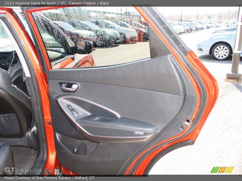 Canyon Copper / Black 2013 Hyundai Santa Fe Sport 2.0T