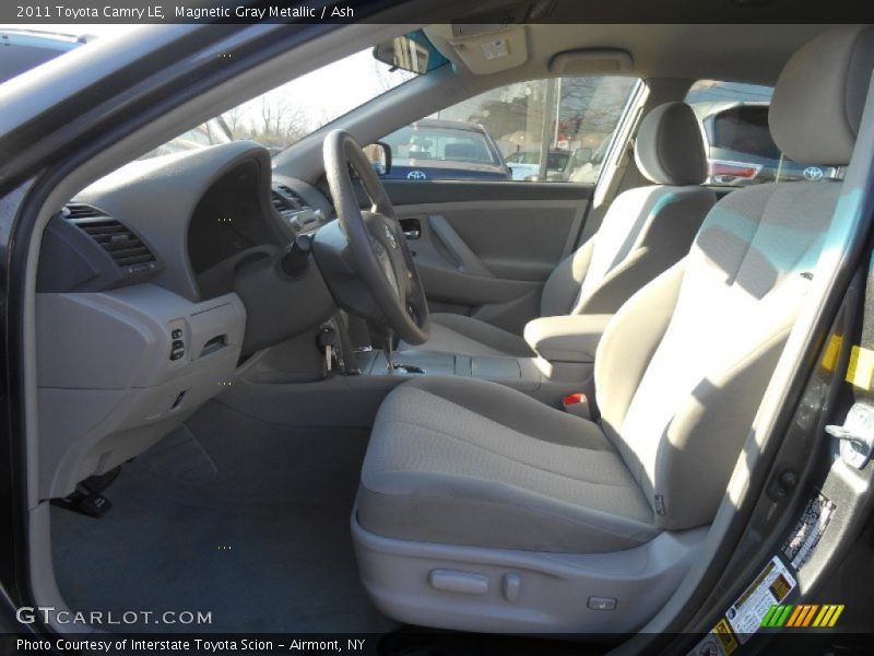 Magnetic Gray Metallic / Ash 2011 Toyota Camry LE