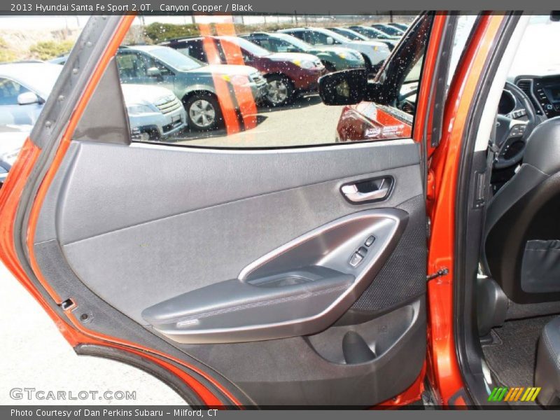 Canyon Copper / Black 2013 Hyundai Santa Fe Sport 2.0T