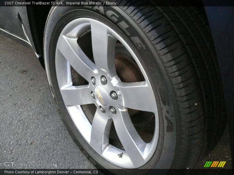 Imperial Blue Metallic / Ebony 2007 Chevrolet TrailBlazer SS 4x4