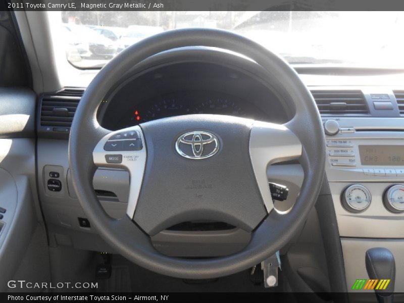 Magnetic Gray Metallic / Ash 2011 Toyota Camry LE