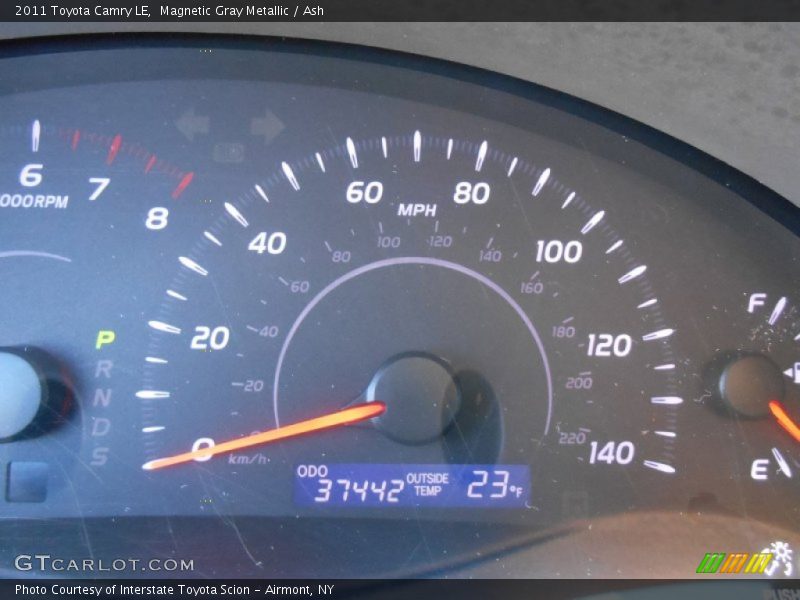 Magnetic Gray Metallic / Ash 2011 Toyota Camry LE