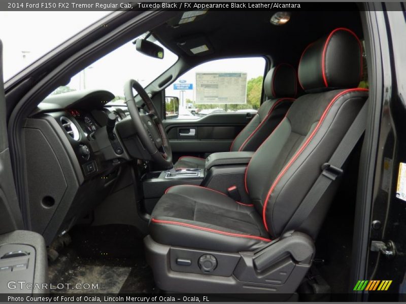  2014 F150 FX2 Tremor Regular Cab FX Appearance Black Leather/Alcantara Interior