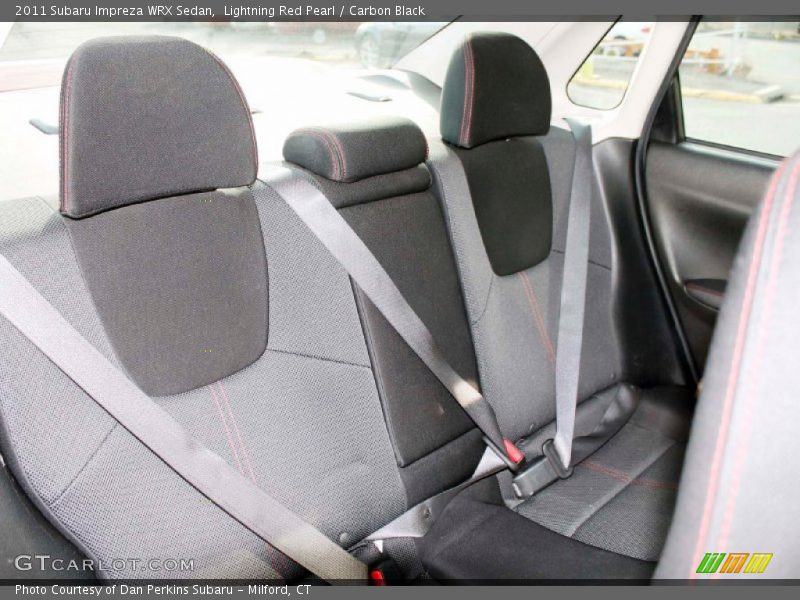 Lightning Red Pearl / Carbon Black 2011 Subaru Impreza WRX Sedan