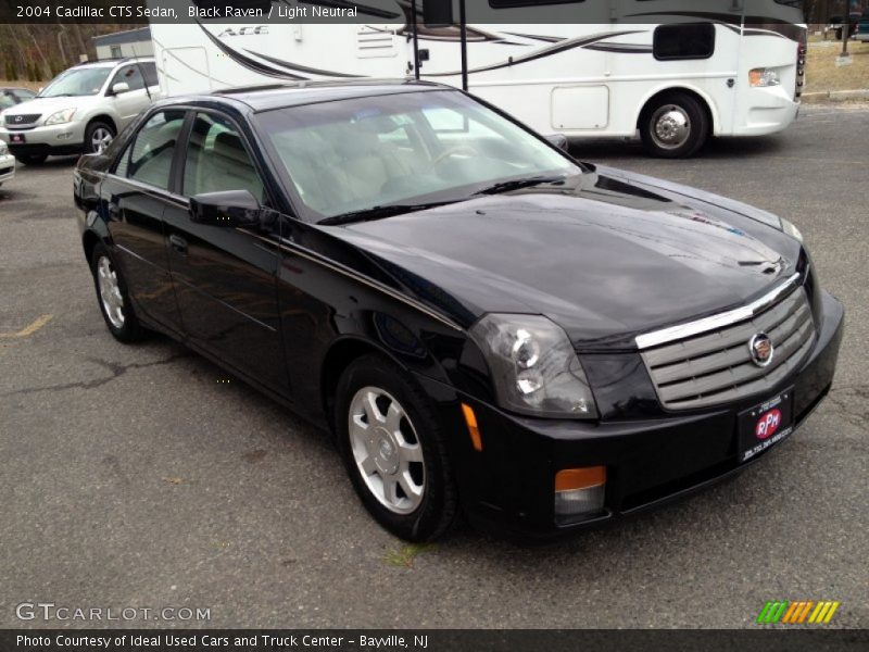 Black Raven / Light Neutral 2004 Cadillac CTS Sedan