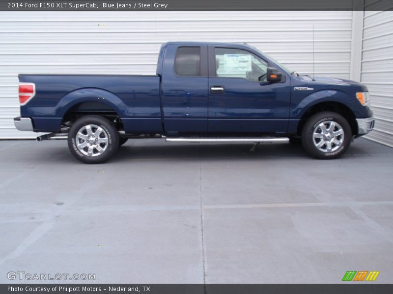  2014 F150 XLT SuperCab Blue Jeans