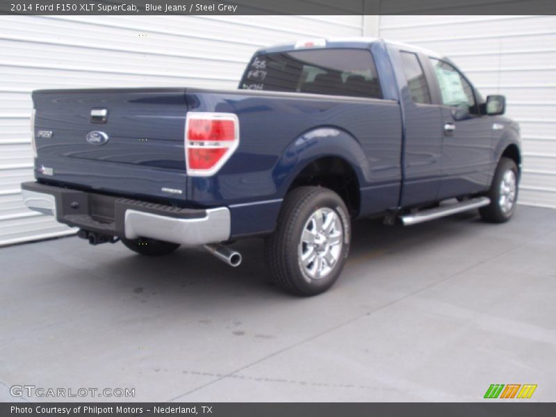Blue Jeans / Steel Grey 2014 Ford F150 XLT SuperCab