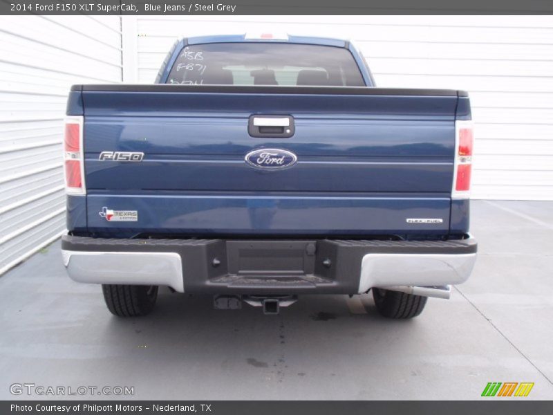 Blue Jeans / Steel Grey 2014 Ford F150 XLT SuperCab