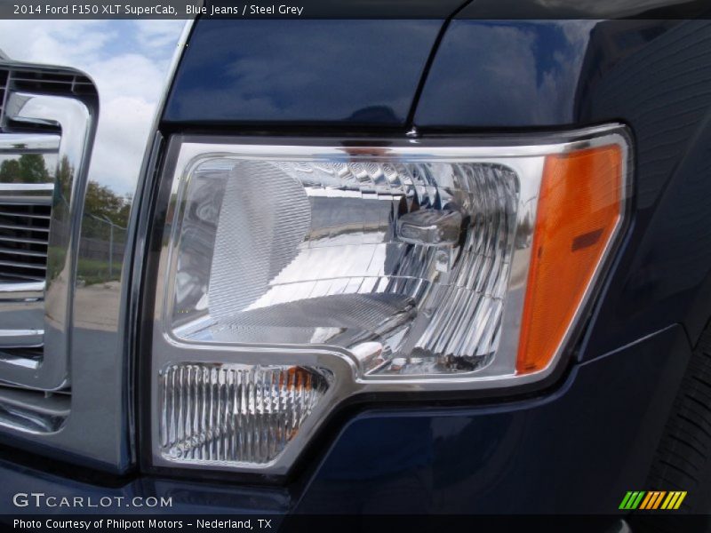 Blue Jeans / Steel Grey 2014 Ford F150 XLT SuperCab