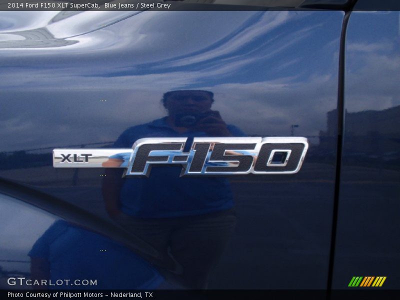 Blue Jeans / Steel Grey 2014 Ford F150 XLT SuperCab