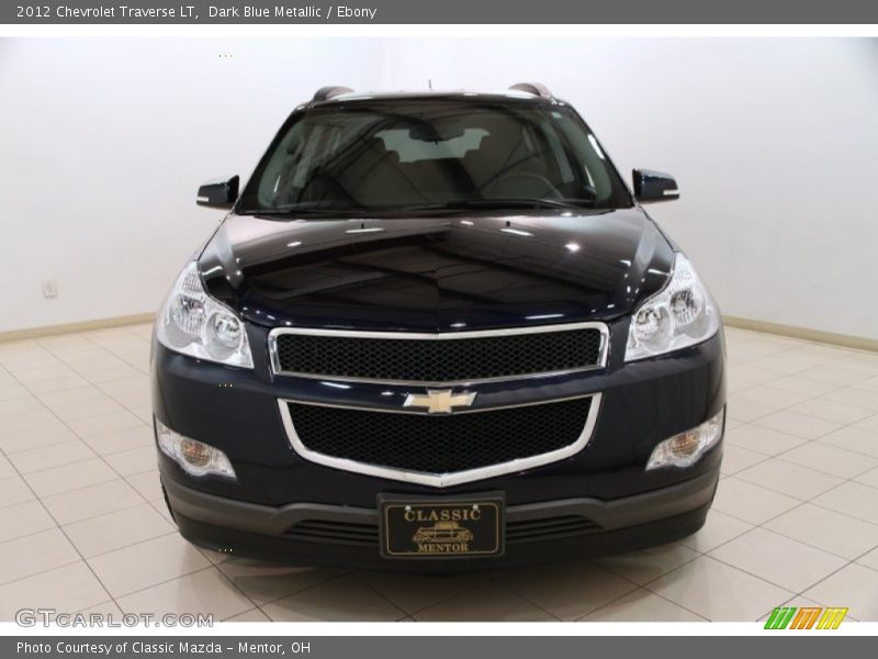 Dark Blue Metallic / Ebony 2012 Chevrolet Traverse LT