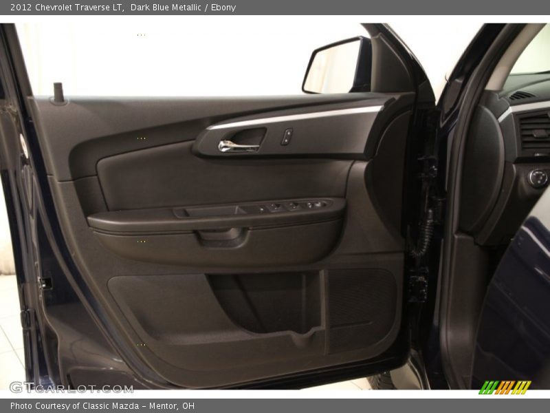 Dark Blue Metallic / Ebony 2012 Chevrolet Traverse LT