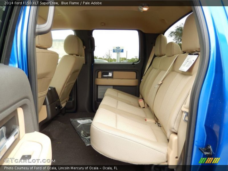 Blue Flame / Pale Adobe 2014 Ford F150 XLT SuperCrew