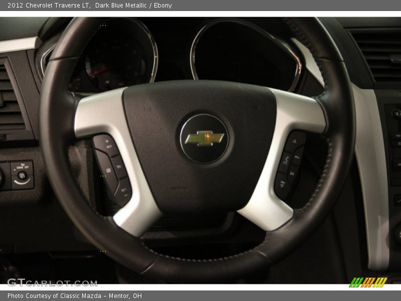 Dark Blue Metallic / Ebony 2012 Chevrolet Traverse LT