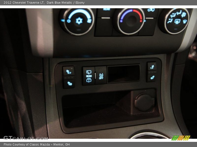 Dark Blue Metallic / Ebony 2012 Chevrolet Traverse LT