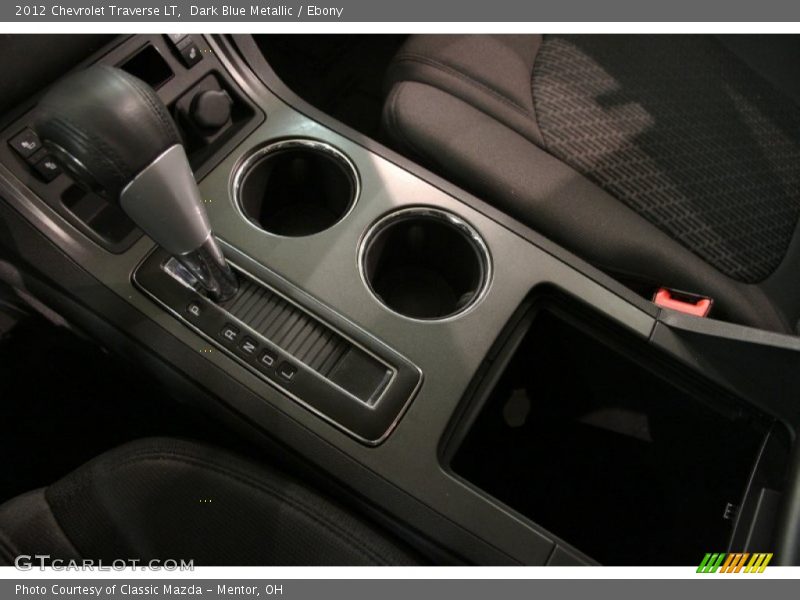 Dark Blue Metallic / Ebony 2012 Chevrolet Traverse LT