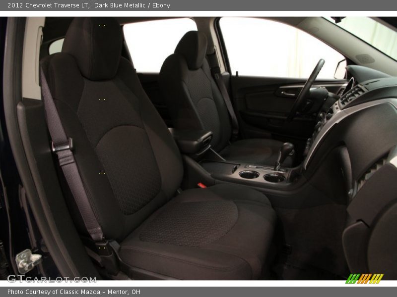 Dark Blue Metallic / Ebony 2012 Chevrolet Traverse LT
