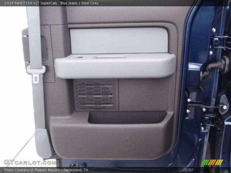 Blue Jeans / Steel Grey 2014 Ford F150 XLT SuperCab