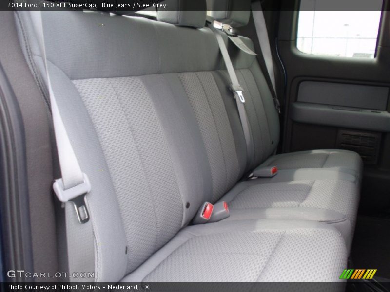 Blue Jeans / Steel Grey 2014 Ford F150 XLT SuperCab