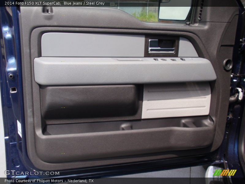 Blue Jeans / Steel Grey 2014 Ford F150 XLT SuperCab
