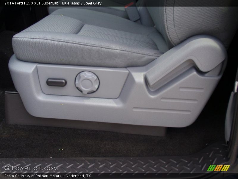 Blue Jeans / Steel Grey 2014 Ford F150 XLT SuperCab