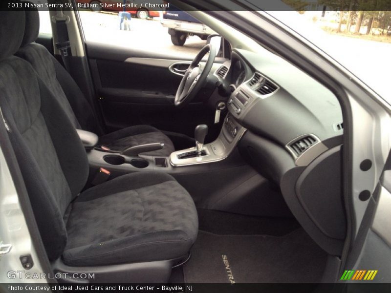 Brilliant Silver Metallic / Charcoal 2013 Nissan Sentra SV