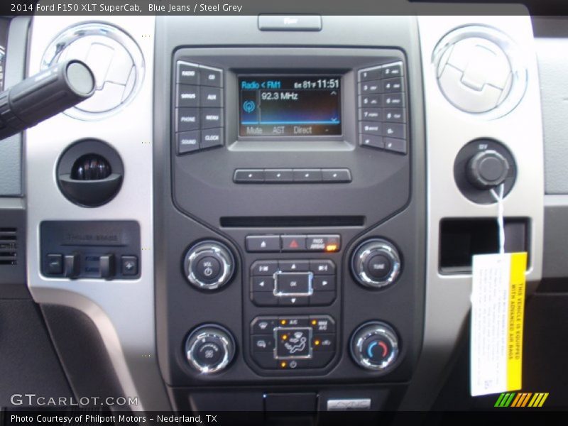 Blue Jeans / Steel Grey 2014 Ford F150 XLT SuperCab