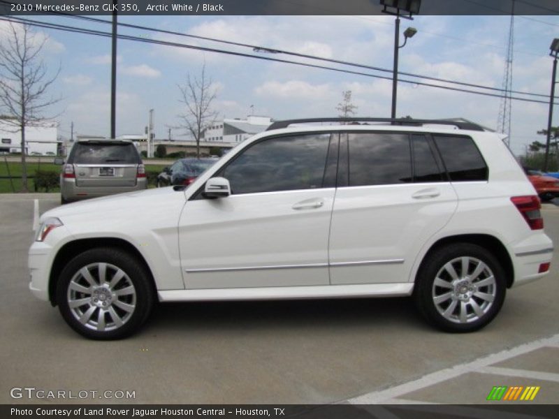 Arctic White / Black 2010 Mercedes-Benz GLK 350