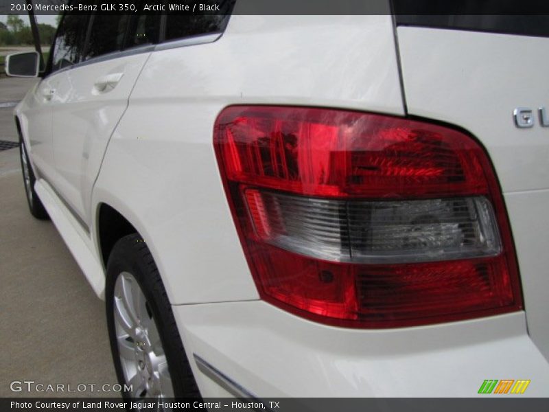 Arctic White / Black 2010 Mercedes-Benz GLK 350