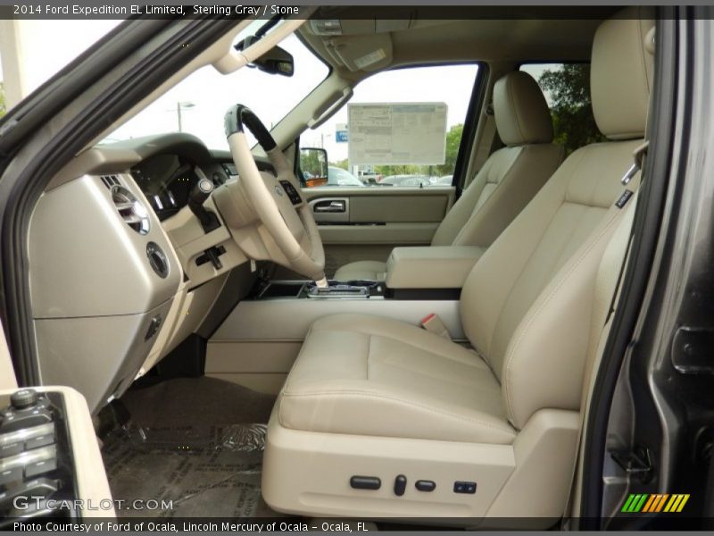  2014 Expedition EL Limited Stone Interior