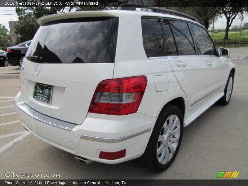 Arctic White / Black 2010 Mercedes-Benz GLK 350